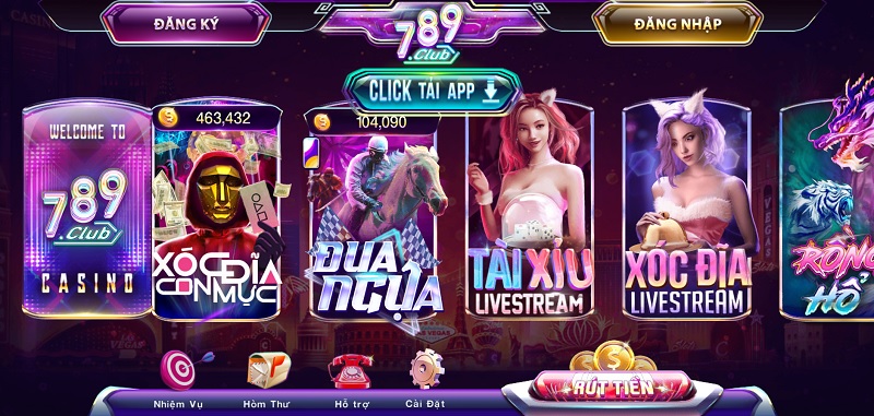 cổng game bài 789 club