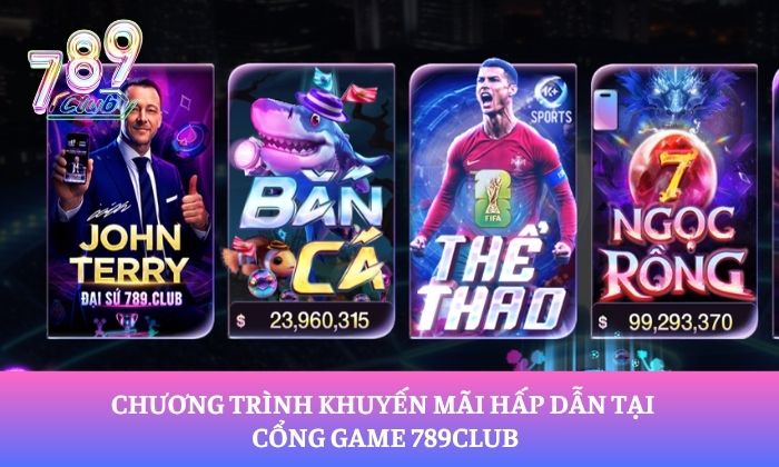 Giới thiệu 789Club 4 Chương trình khuyến mãi hấp dẫn tại cổng game 789Club